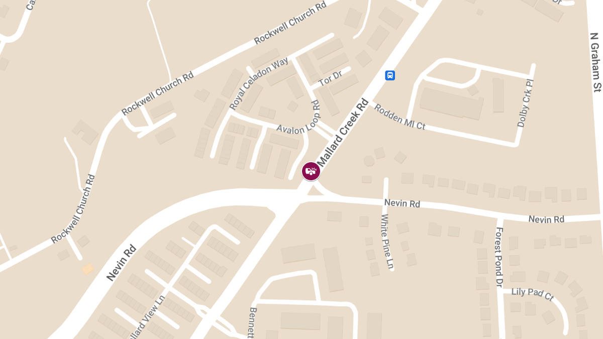 Injury Accident at Mallard Creek Rd & Nevin Rd