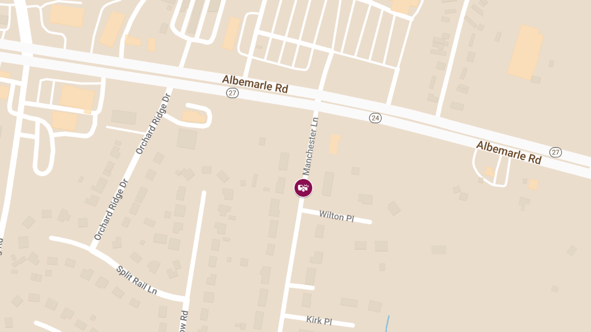 Injury Accident at Manchester Ln and Lake Leslie Ln in Hickory Grove