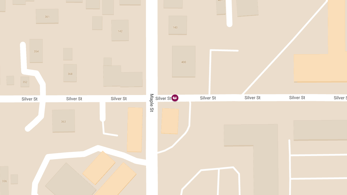 Injury Accident at Maple St & Silver St