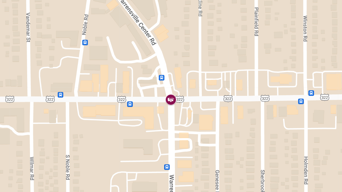Injury Accident at Mayfield Rd & Warrensville Center Rd