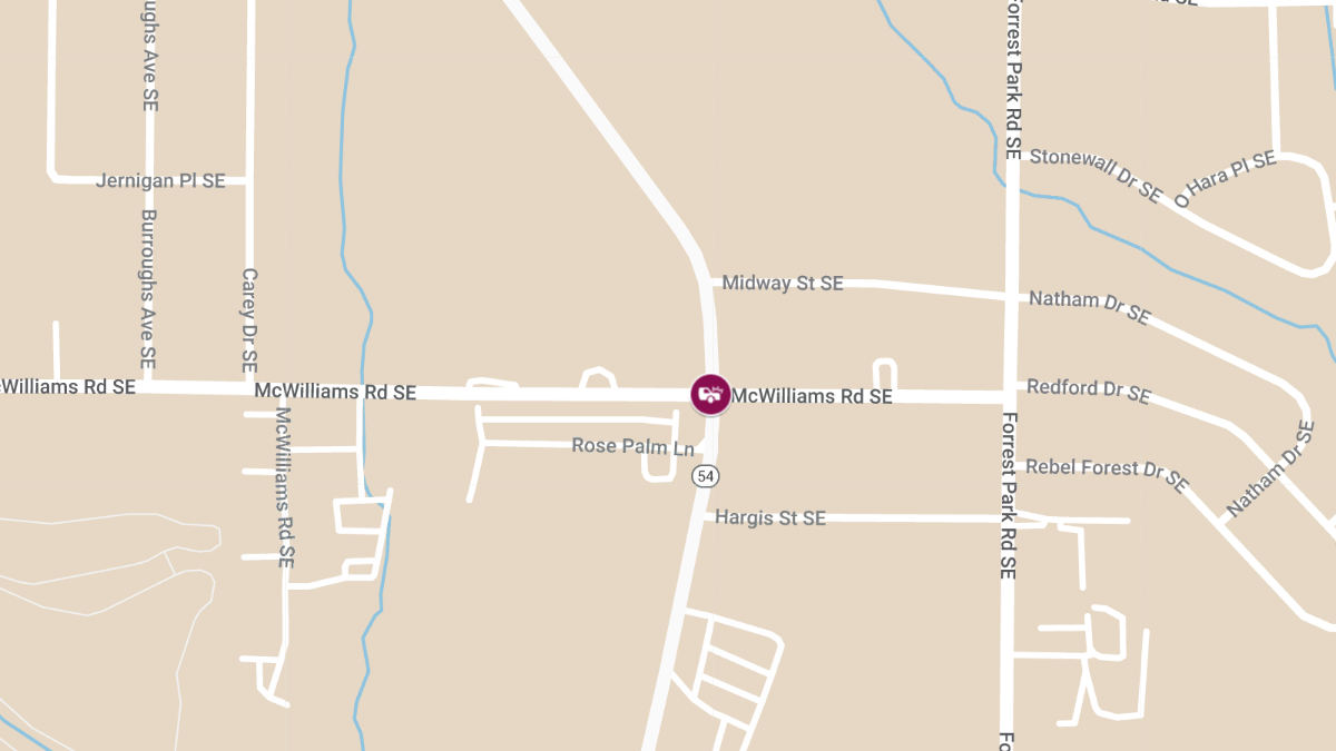 Injury Accident at McWilliams Rd SE & Jonesboro Rd SE