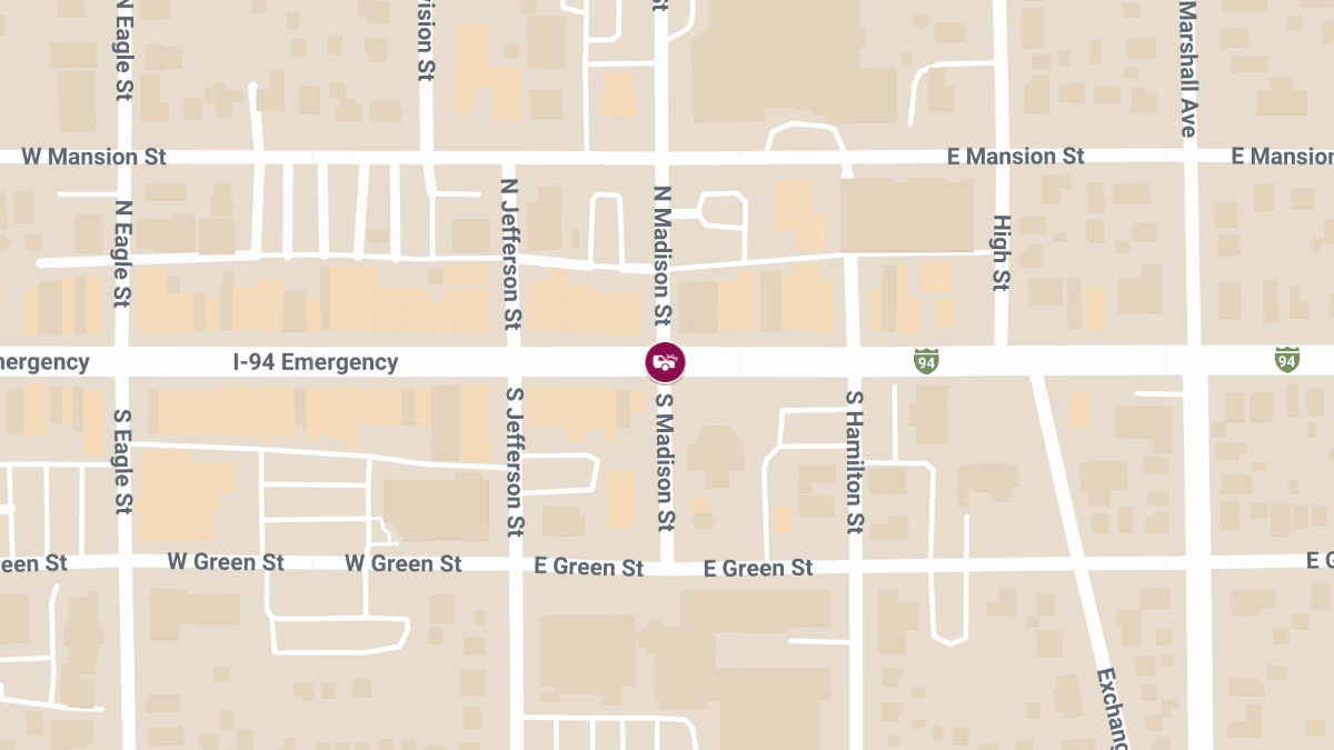 Injury Accident at Michigan Ave & Madison St