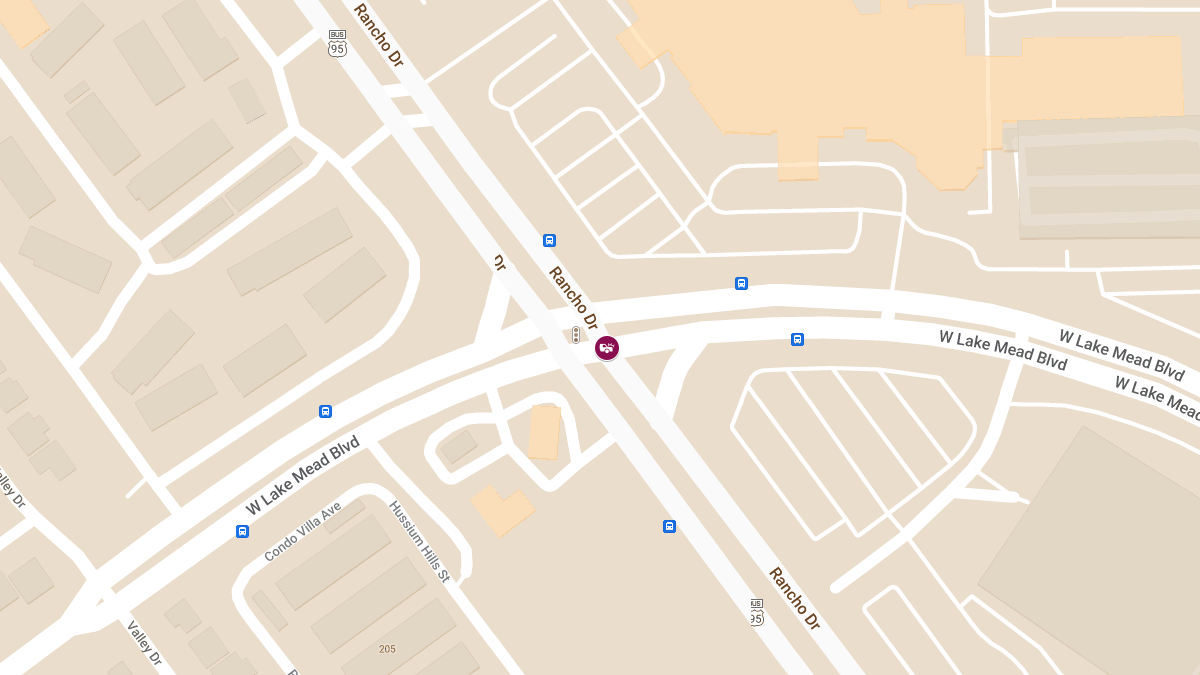 Injury Accident at N Rancho Dr & W Lake Mead Blvd