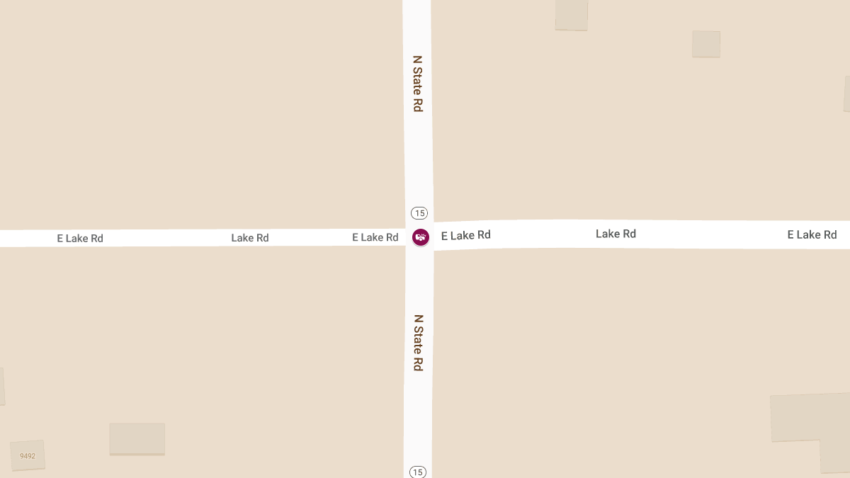 Injury Accident at N State Rd & E Lake Rd