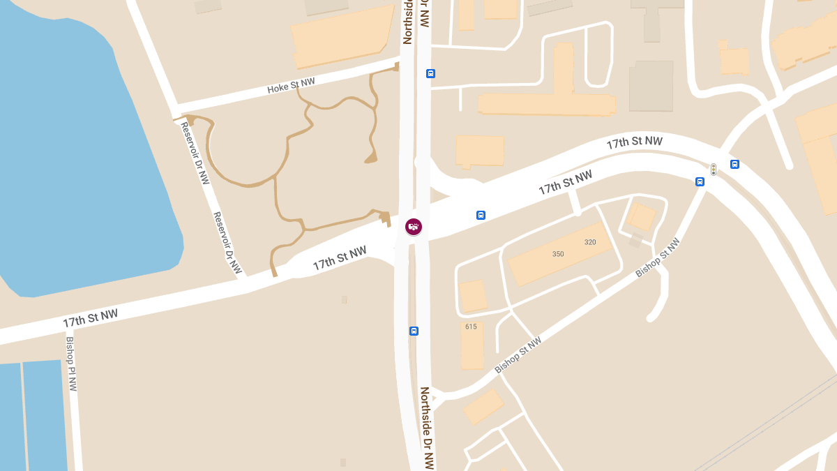Injury Accident at Northside Dr NW & 17th St NW