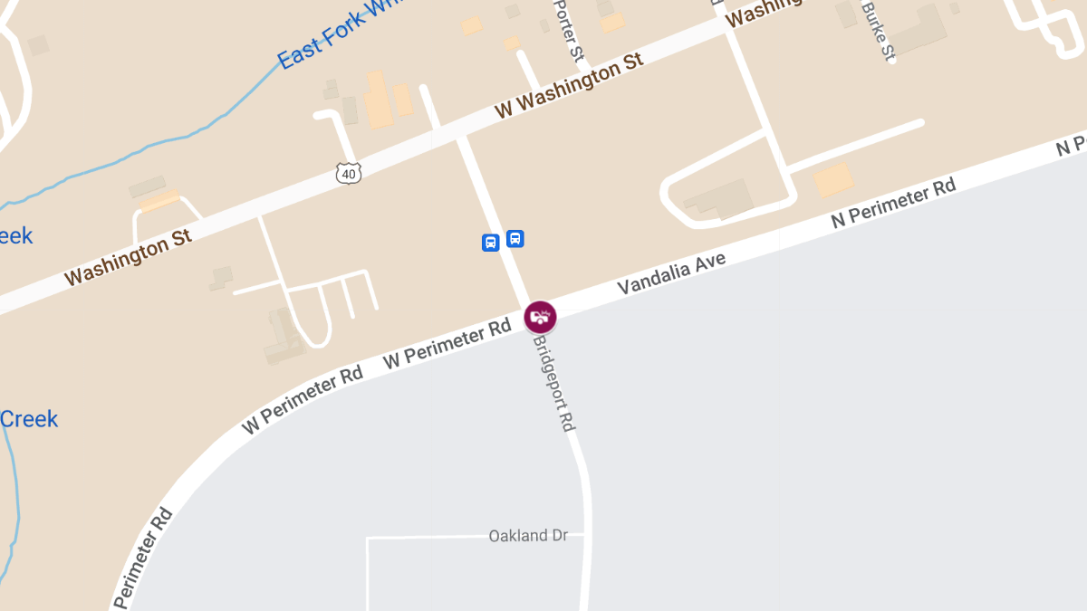 Injury Accident at Perimeter Rd & South Bridgeport Rd