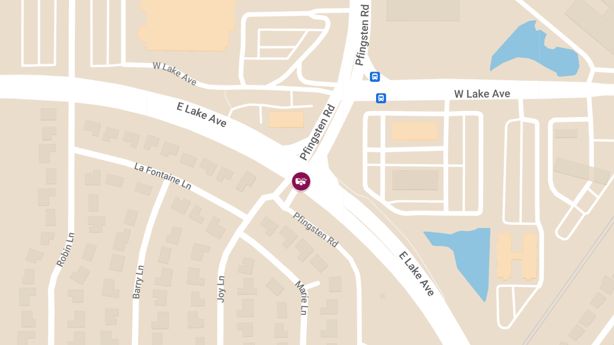 Injury Accident at Pfingsten Rd & E Lake Ave