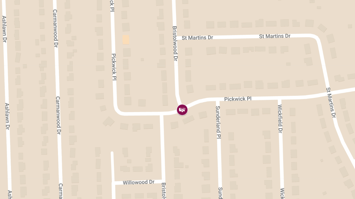 Injury Accident at Pickwick Pl & Bristolwood Dr
