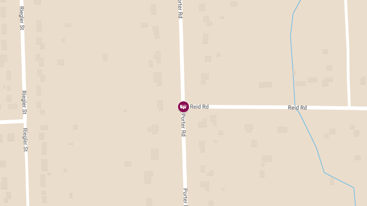 Injury Accident at Porter Rd & E Reid Rd