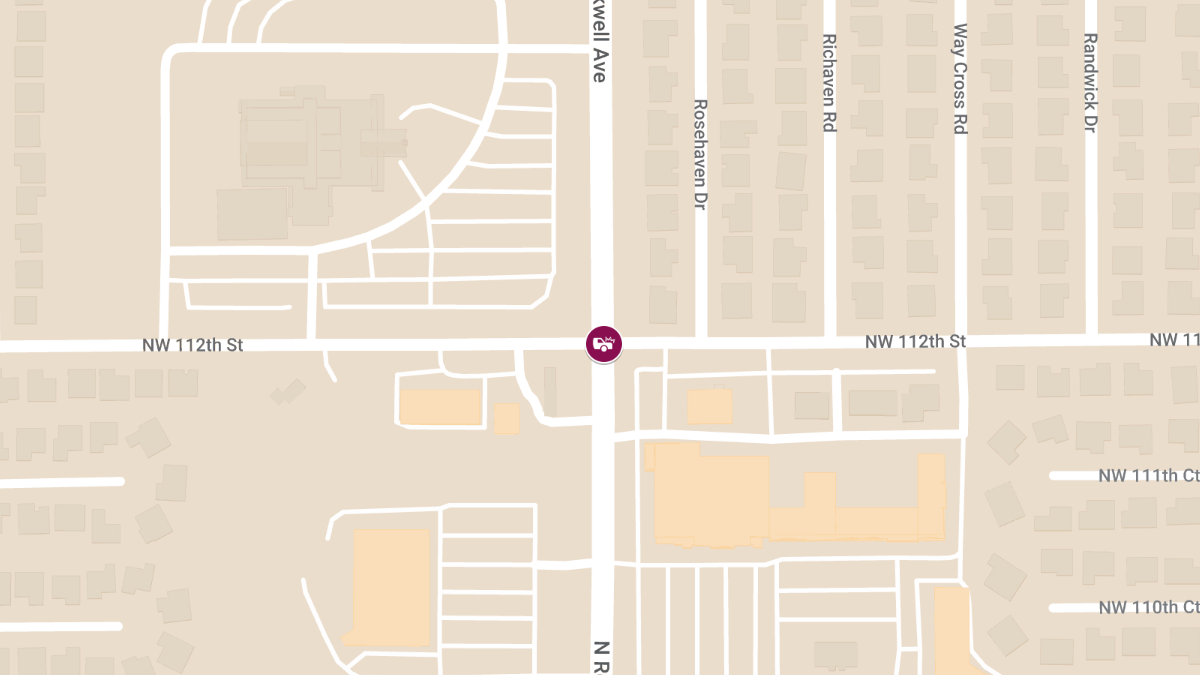 Injury Accident at Rockwell Ave North & Northwest 112th St