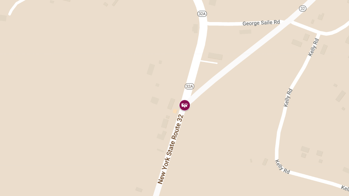 Injury Accident at Rte 32A & Rte 32