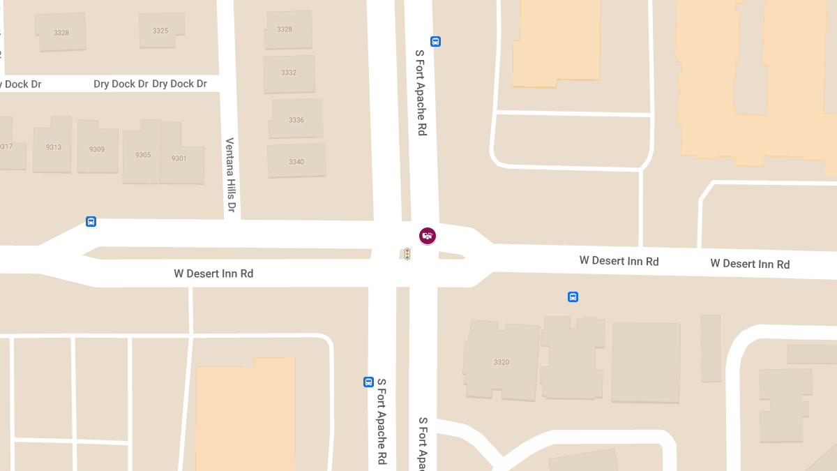 Injury Accident at S Fort Apache Rd and W Desert Inn Rd