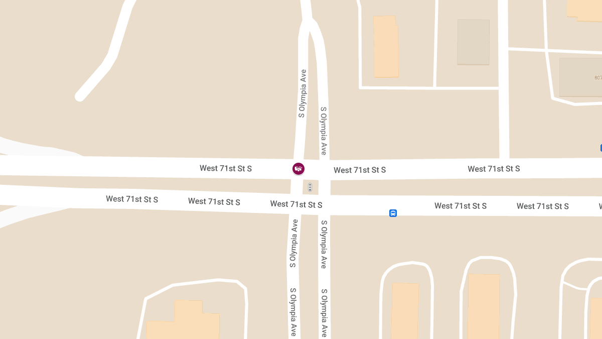 Injury Accident at S Olympia Ave & W 71st St S