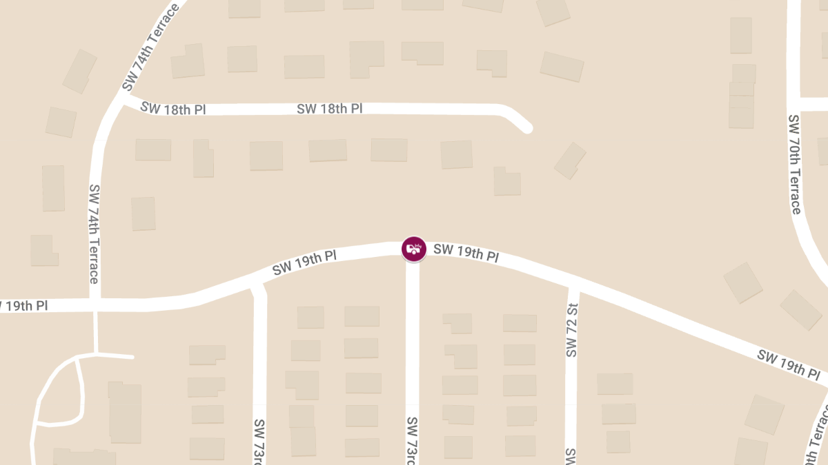 Injury Accident at SW 73rd St & SW 19th Pl