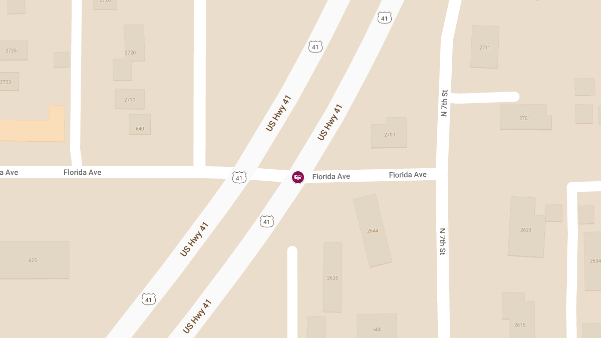 Injury Accident at US 41 & Florida Ave