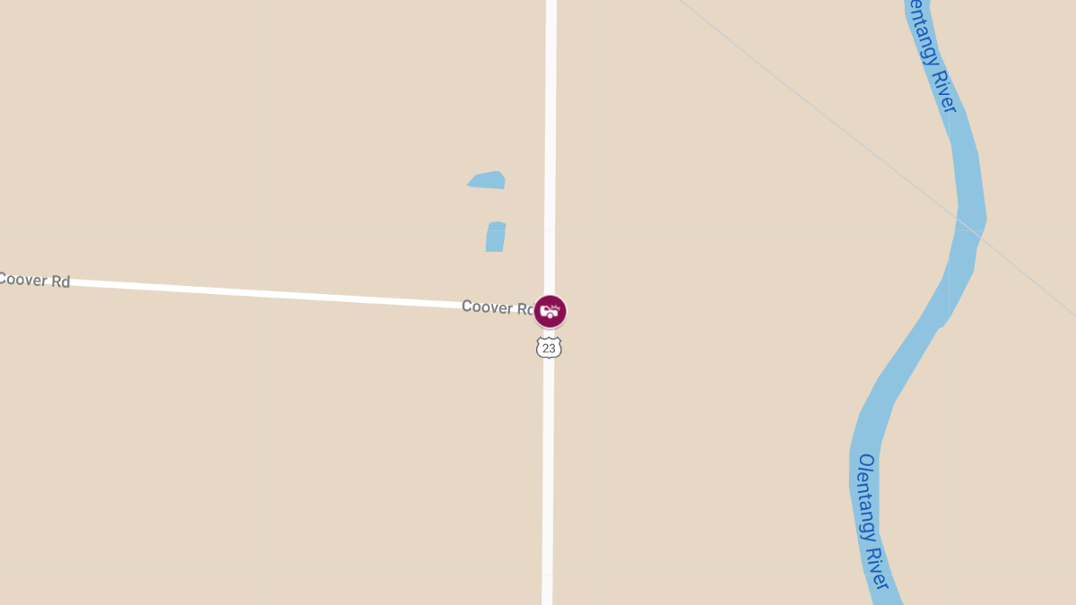 Injury Accident at US Hwy 23 N & Coover Rd