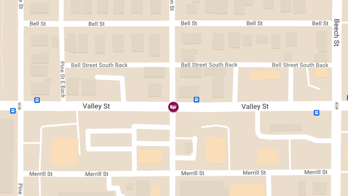 Injury Accident at Valley St & Union St