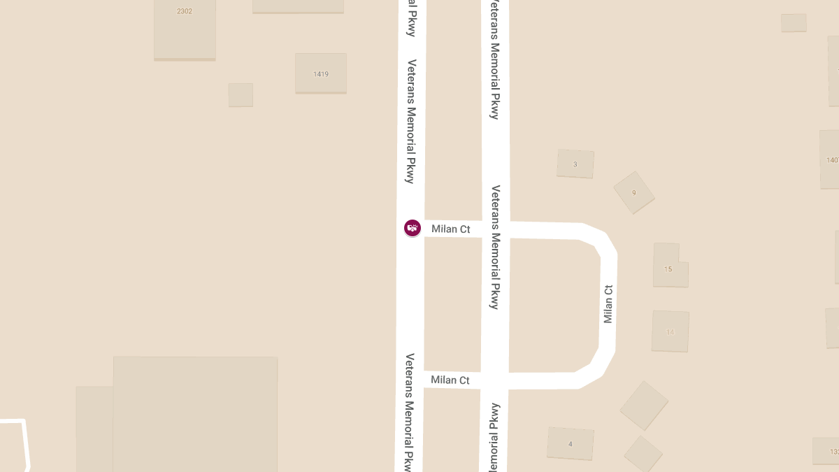 Injury Accident at Veterans Memorial Pkwy & Milan St