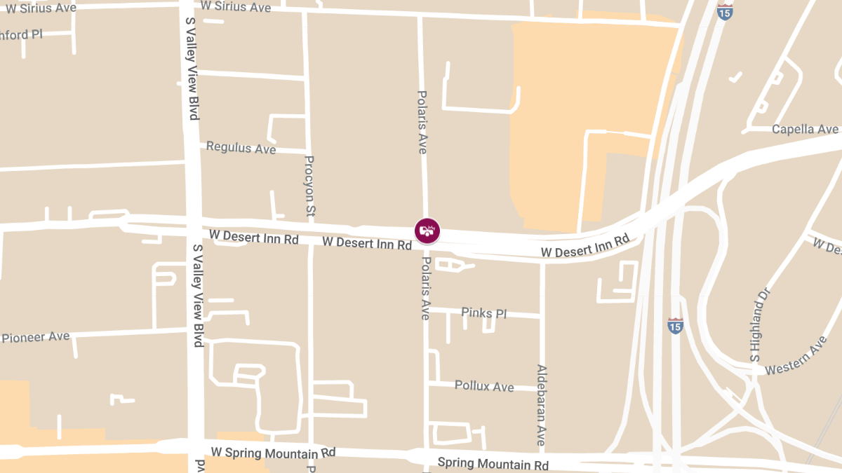 Injury Accident at W Desert Inn Rd & Polaris Ave