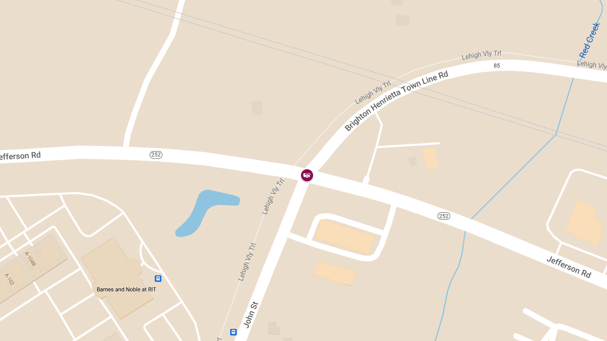 Injury Accident at W Jefferson Rd & Brighton Henrietta Town Line Rd