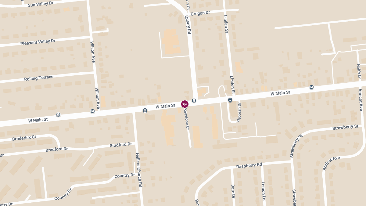 Injury Accident at W Main St & Keystone Ct