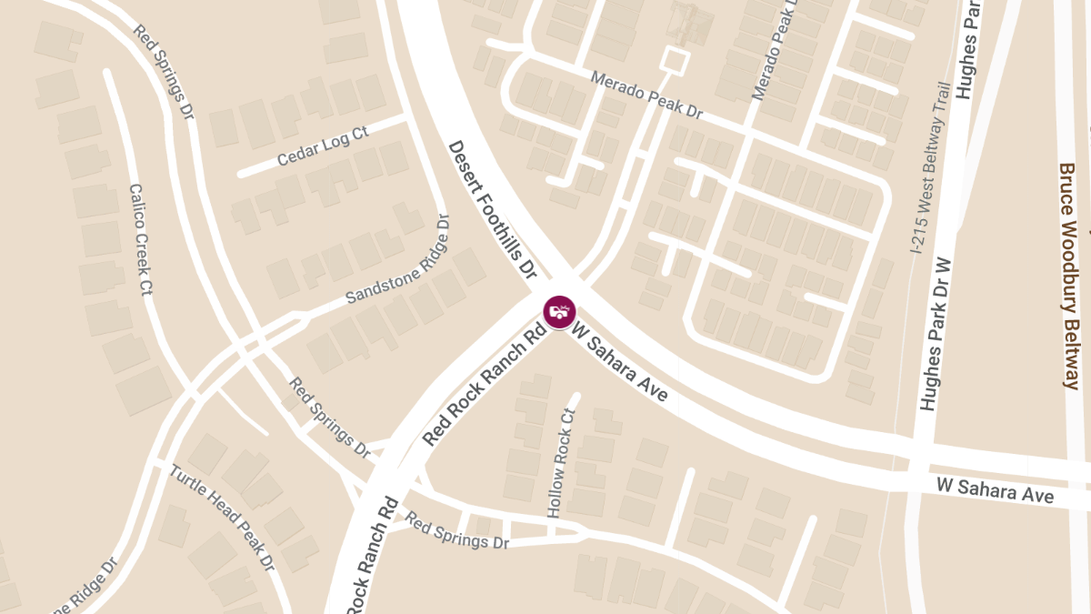 Injury Accident at W Sahara Ave & Red Rock Ranch Rd