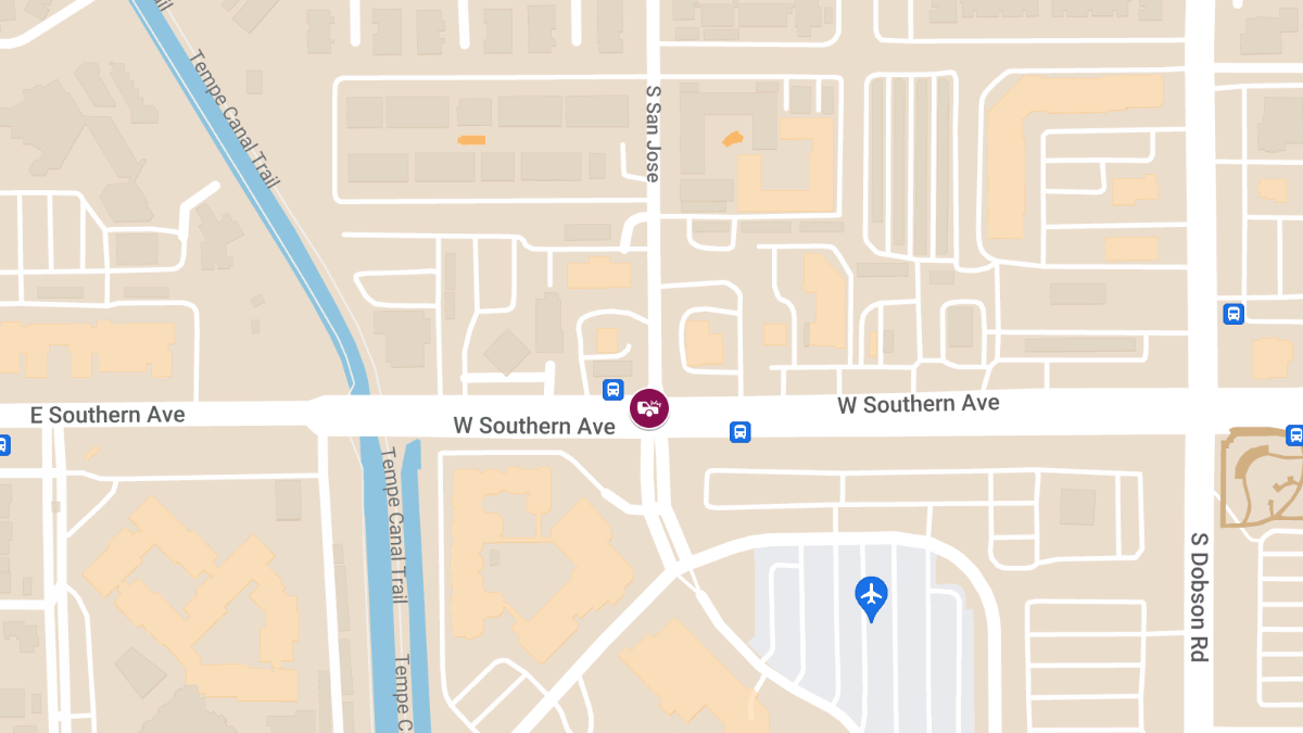 Injury Accident at S Dobson Rd & W Southern Ave