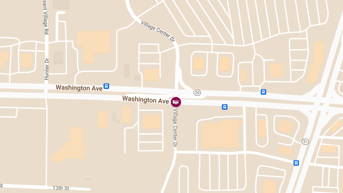 Injury Accident at Washington Ave & Village Center Dr