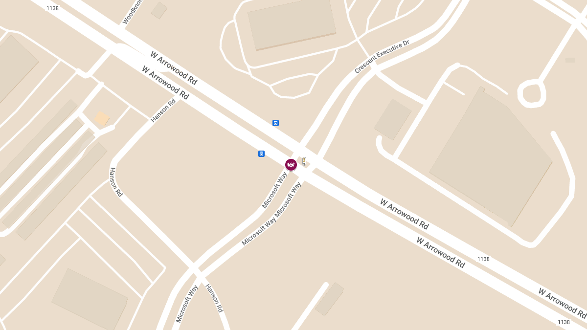 Injury Accident at West Arrowood Rd and Microsoft Way