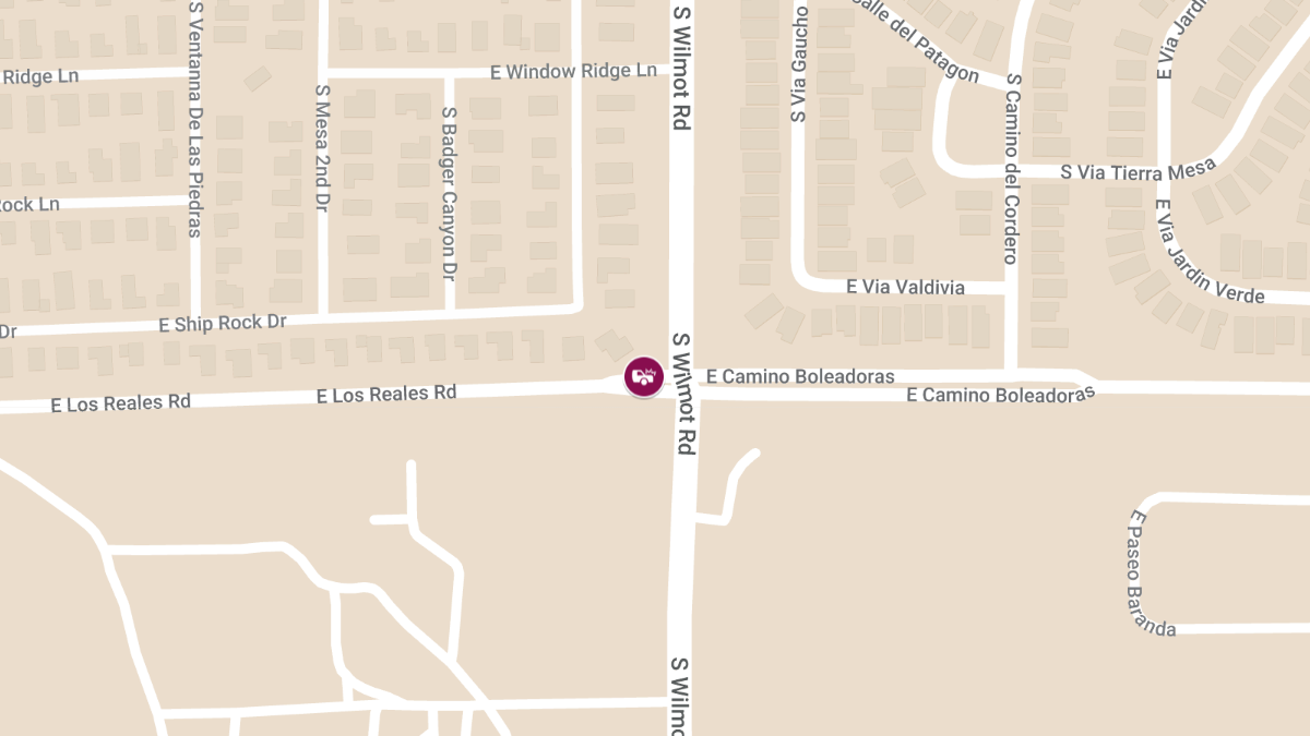 Injury Accident at Wilmot Rd & Los Reales Rd