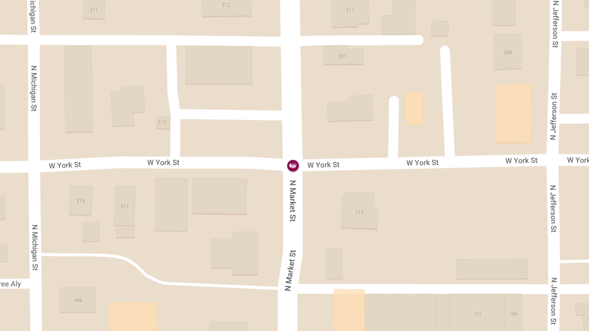 Injury Accident at York St & Market St