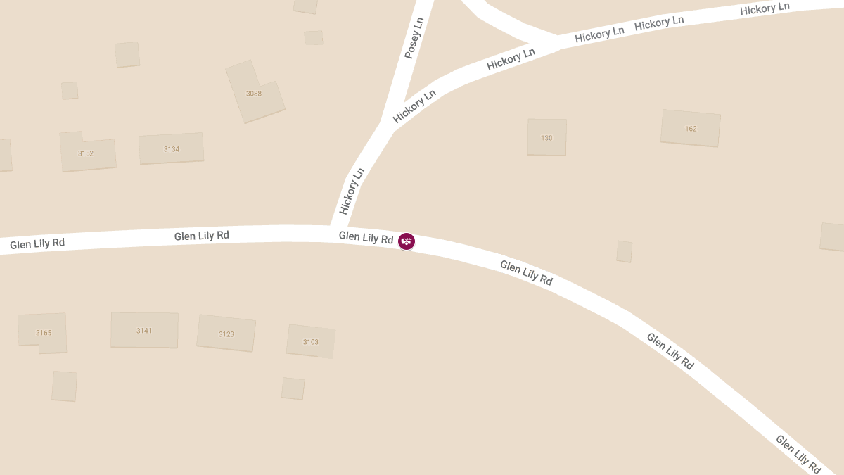 Injury Accident on 3315 Glen Lily Rd
