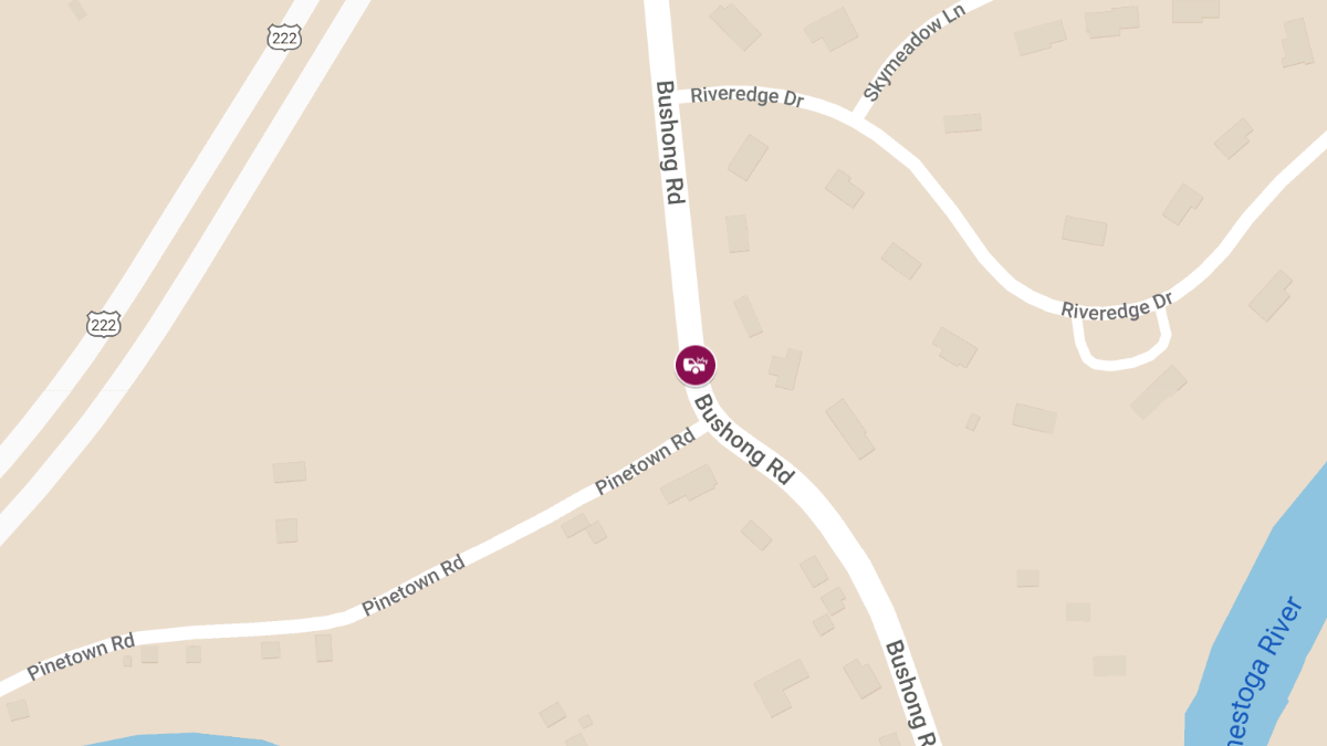 Injury Accident on Bushong Rd and Pinetown Rd