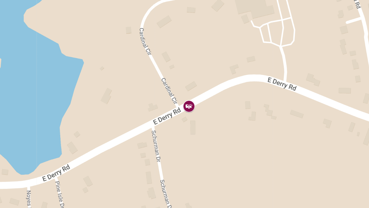 Injury Accident on East Derry Rd