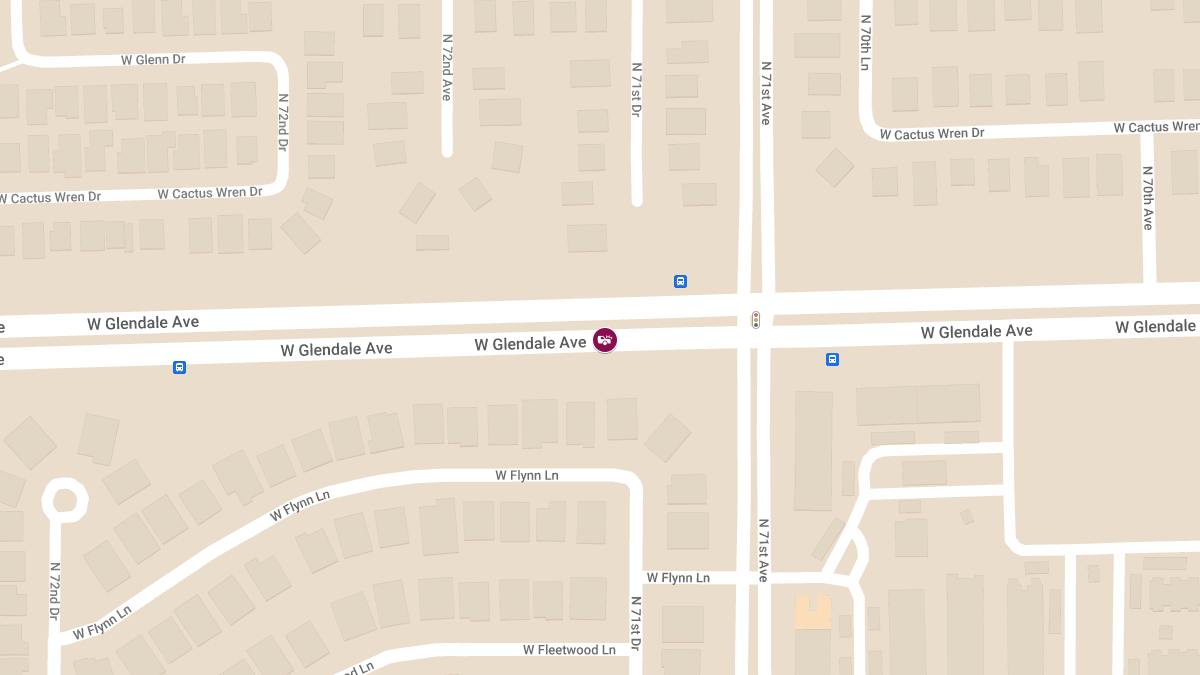 Injury Accident on Glendale Ave West of 71st Ave