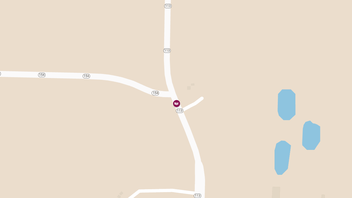 Injury Accident on Hwy 113
