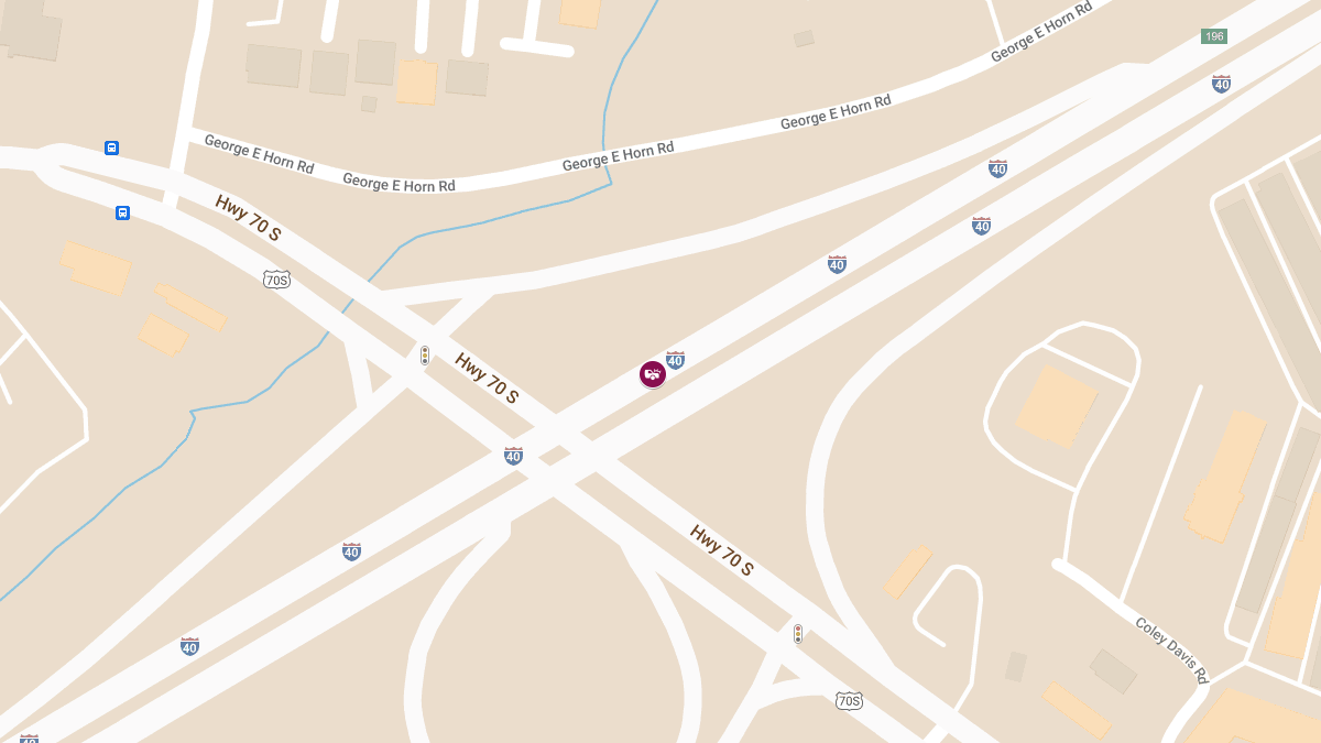 Injury Accident on I-40 East at Exit 196