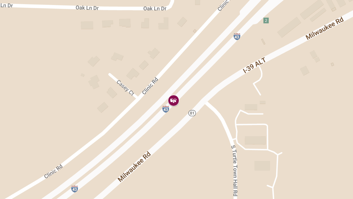 Injury Accident on I-43 NB 