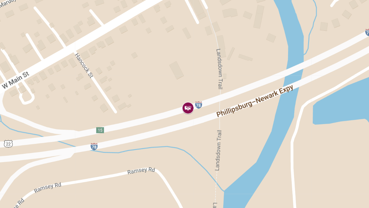 Injury Accident on I-78 EB at MM 16.2