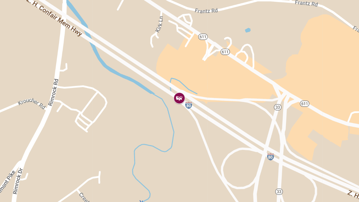Injury Accident on I-80 West at Mile Marker 230