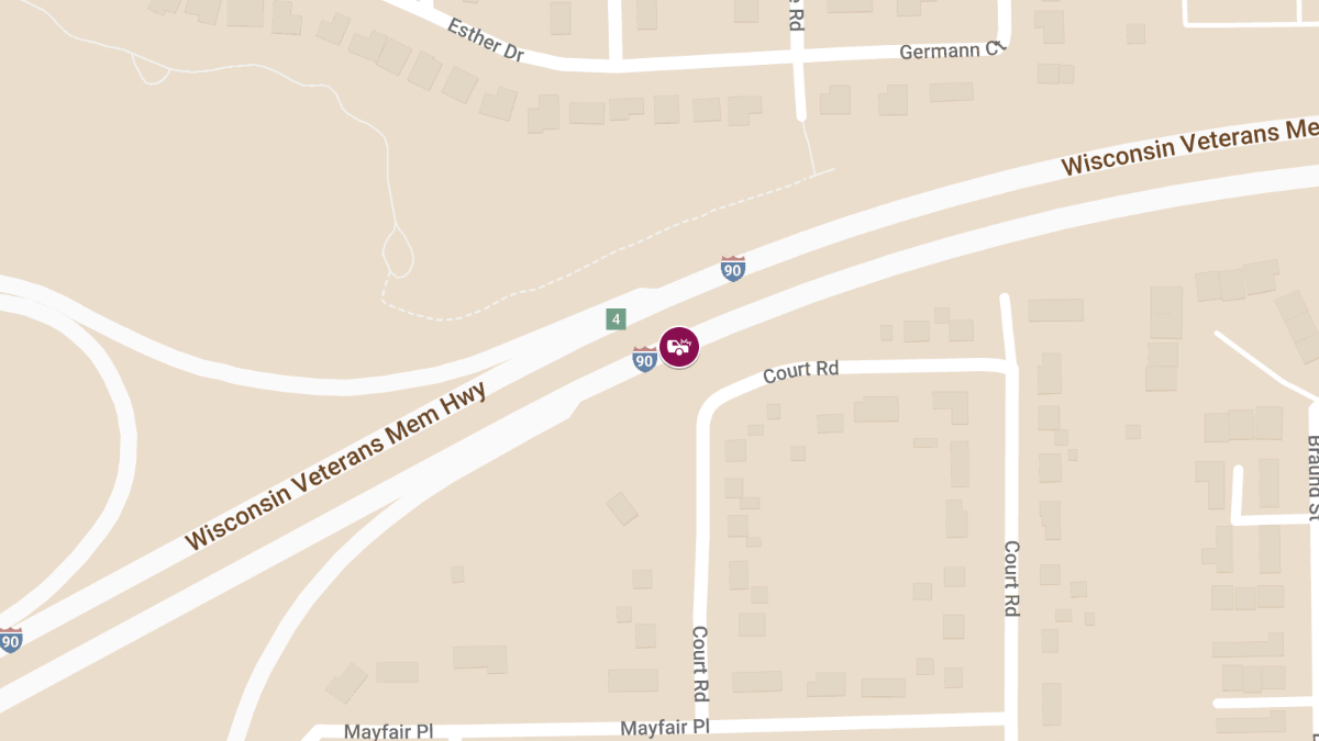 Injury Accident on I-90 at MM 164