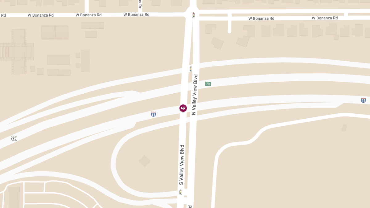 Injury Accident on IR-11 South at Valley View Blvd
