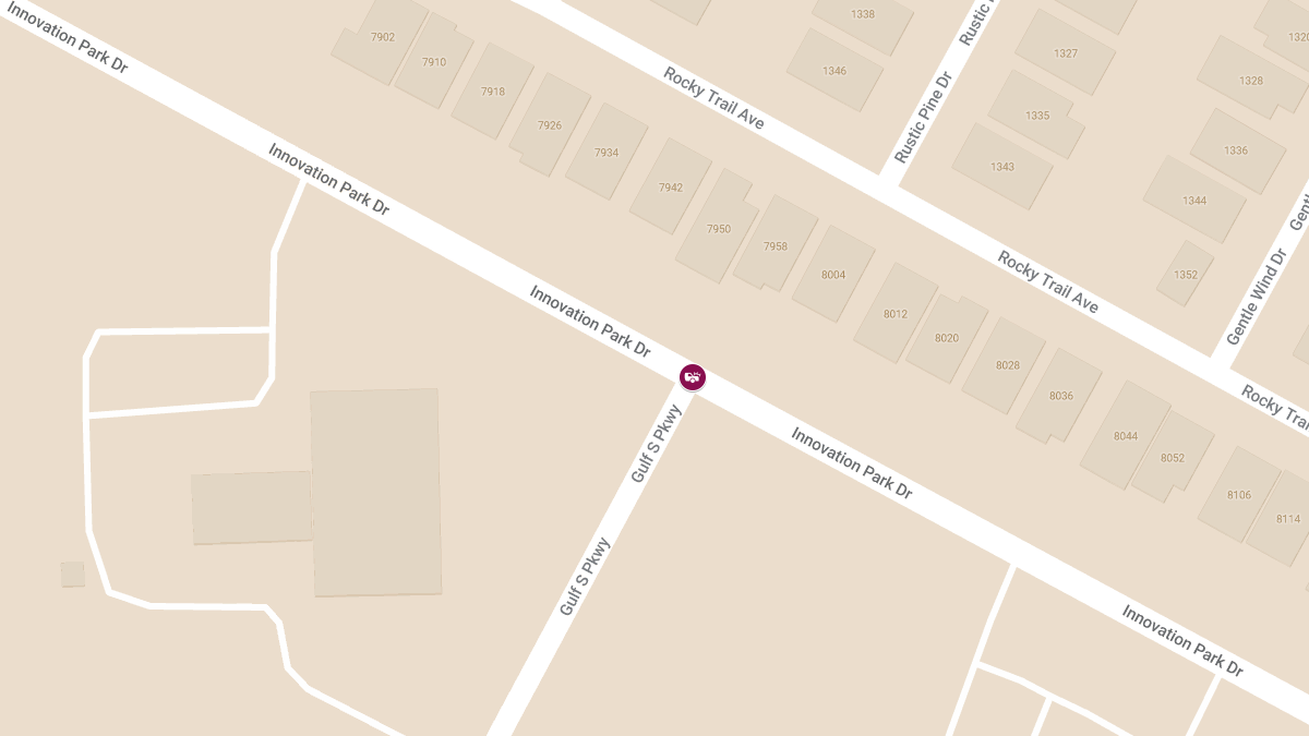 Injury Accident on Innovation Park Dr at Gulf South Pkwy