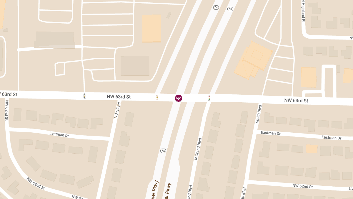 Injury Accident on Lake Hefner Parkway North at 63rd St