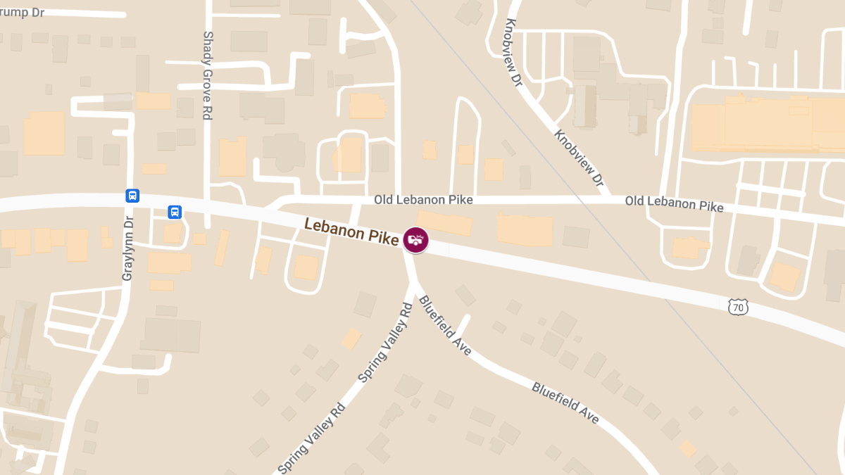 Injury Accident on Lebanon Pike