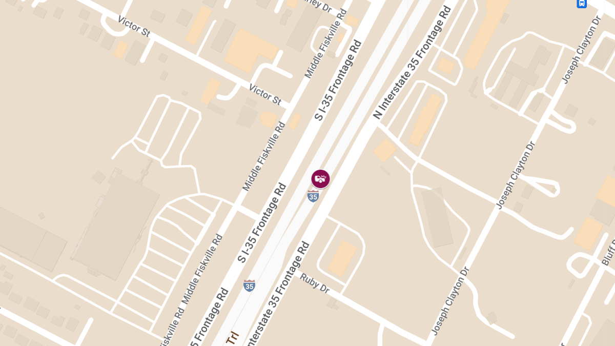 Injury Accident on N IH 35 NB in Windsor Hills