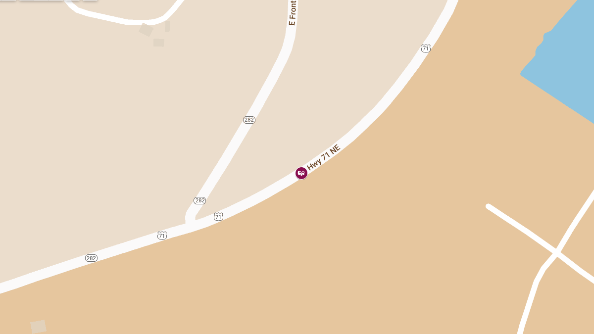 Injury Accident on NB U.S. Highway 71 Near State Highway 282
