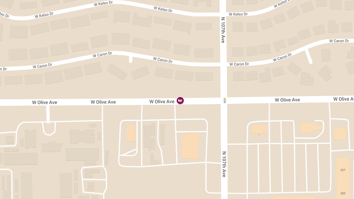 Injury Accident on Olive Ave Near 107th Ave
