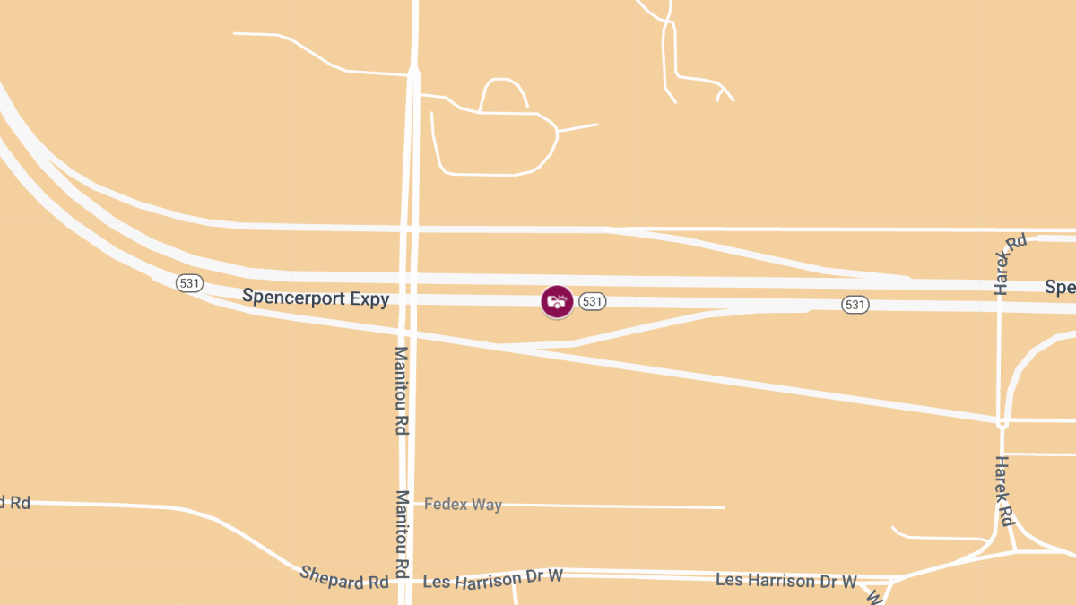 Injury Accident on RT-531 EB Near Manitou Rd