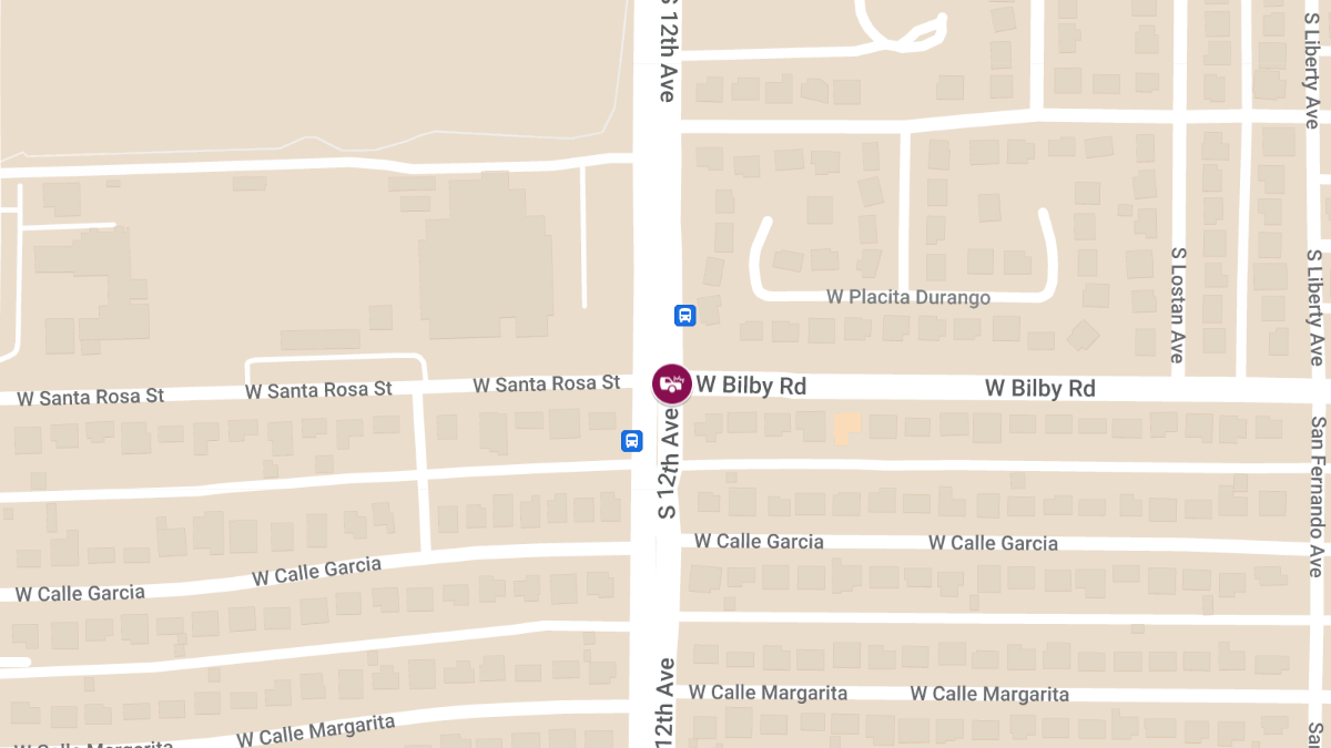 Injury Accident on S 12th Ave South of Bilby Rd
